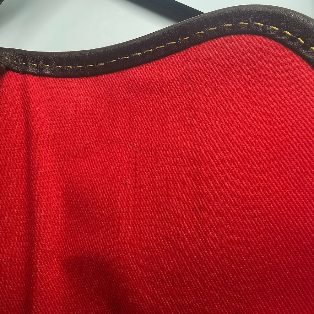 Dooney & Bourke Vintage Leather Crossbody Bag with adjustable strap brown - Picture 5 of 14